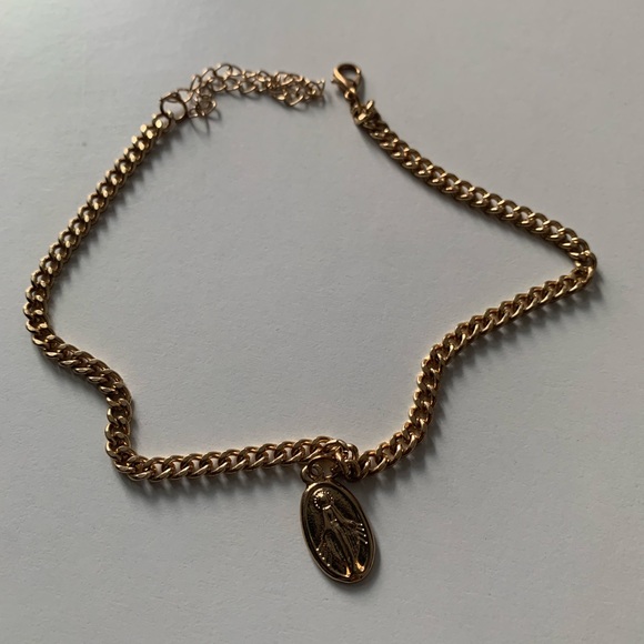 Gold-Plated Angel Anklet - Picture 1 of 2